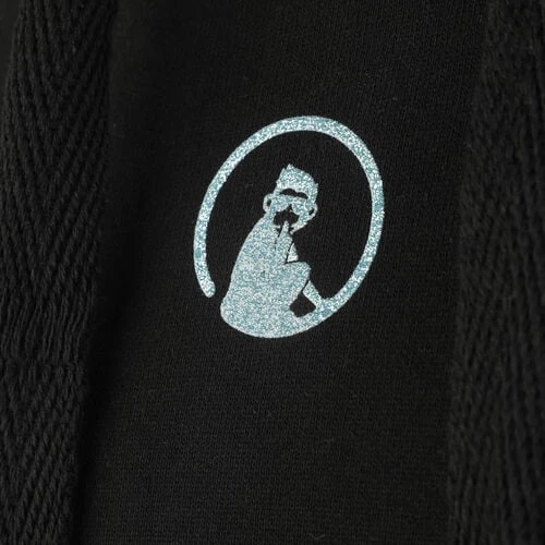 Ready To Serve Glitter Crop Hoody Women 4 Ready To Serve Glitter Crop Hoody Women - Image 4