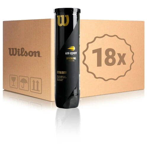 Wilson US Open 18x 4 Ball Tube In A Box 1 Wilson US Open 18x 4 Ball Tube In A Box