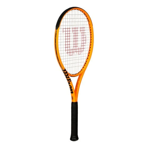 Wilson Burn 100 V5 Bright Neon Orange Tour Racket 2 Wilson Burn 100 V5 Bright Neon Orange Tour Racket - Image 2