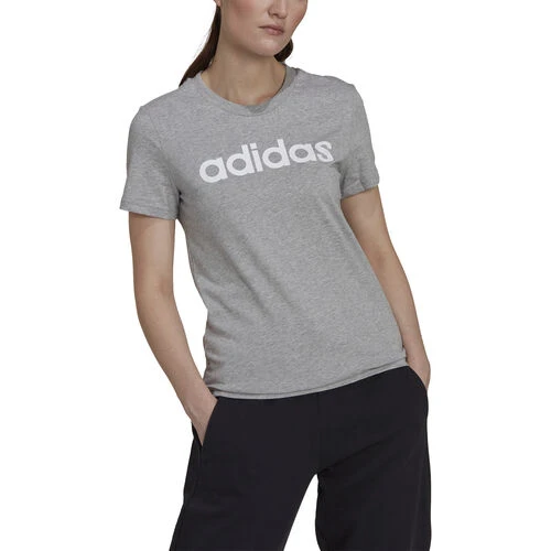 ADIDAS Linear T-Shirt Women 4 ADIDAS Linear T-Shirt Women - Image 4