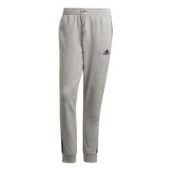 ADIDAS 3 Stripes French Terry Cotton-Touch Training Pants Men