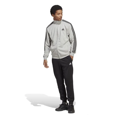 ADIDAS Sportswear Basic 3-Stripes French Terry Tracksuit Men 2 ADIDAS Sportswear Basic 3-Stripes French Terry Tracksuit Men - Image 2