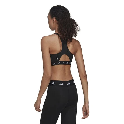 ADIDAS Power Medium-Support Tech-Fit Sports Bras Women 4 ADIDAS Power Medium-Support Tech-Fit Sports Bras Women - Image 4